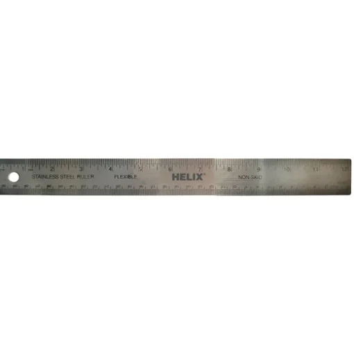 RULER STAILESS STL 12"L