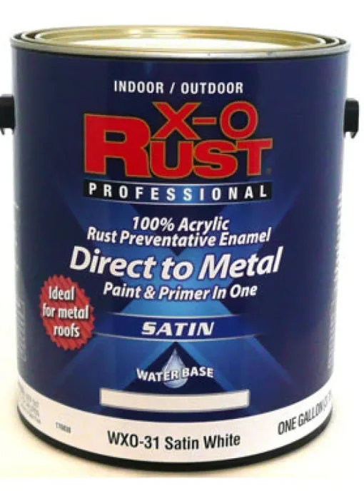 Rust Preventative Paint & Primer, Direct to Metal, Satin White,Gallon (Pack of 2)