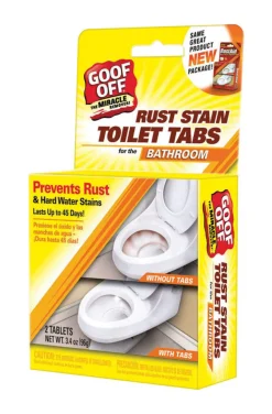 Rustaid Esx20002 Goof Off® Rust Stain Preventer Toilet Tabs 2 Count (Pack Of 12)