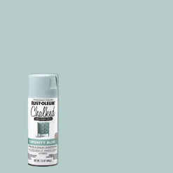 Rustoleum 302595 12 Oz Serenity Blue Chalked Ultra Matte Spray Paint (Pack of 6)