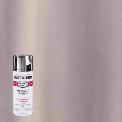 Rust-Oleum Chrome Bright Coat Metallic Spray 11 oz. (Pack of 6)