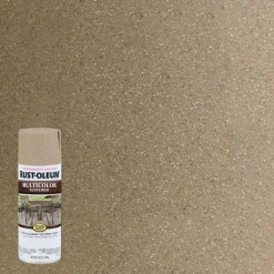 Rust-Oleum Desert Bisque Textured Spray Paint 4 to 8 sq. ft. Coverage, 12 oz. (Pack of 6)