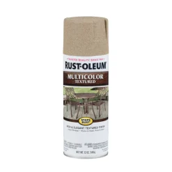 Rust-Oleum Desert Bisque Textured Spray Paint 4 to 8 sq. ft. Coverage, 12 oz. (Pack of 6)