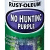Rust-Oleum No Hunting Purple Spray Paint 12 oz. (Pack of 6)