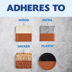 Rust-Oleum Painter's Touch Ultra Cover Satin Cinnamon Spray Paint 12 oz.