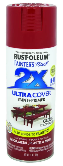 Rust-Oleum Painter's Touch Ultra Cover Satin Fossil Spray Paint 12 oz.