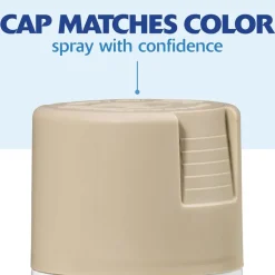 Rust-Oleum Painter's Touch Ultra Cover Satin Fossil Spray Paint 12 oz.