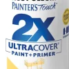 Rust-Oleum Painter'S Touch Ultra Cover Gloss Warm Yellow Spray Paint 12 Oz. (Pack Of 6)
