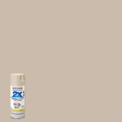 Rust-Oleum Painter's Touch Ultra Cover Satin Stone Gray Spray Paint 12 oz. (Pack of 6)