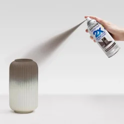 Rust-Oleum Painter's Touch Satin London Gray Smooth Fast Dry Spray Paint 12 oz. (Pack of 6)