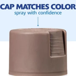 Rust-Oleum Painter's Touch Satin London Gray Smooth Fast Dry Spray Paint 12 oz. (Pack of 6)