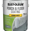 Rust-Oleum Porch & Floor Gloss Pewter Porch and Floor Paint+Primer 1 gal (Pack of 2).