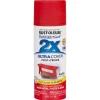 Rust-Oleum Red Painter's Touch 2X Ultra Cover Satin Poppy Multi-Purpose Spray Paint 12 oz.