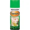 Rust-Oleum Specialty Fluorescent Green Spray Paint 11 oz. (Pack of 6)