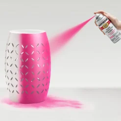 Rust-Oleum Stops Rust Gloss Poppy Pink Enamel Spray Paint 12 oz (Pack of 6)