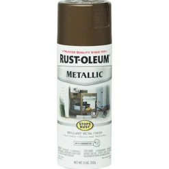 Rust-Oleum Stops Rust Metallic Vintage Dark Copper Spray Paint 11 oz.