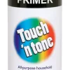 Rust-Oleum Touch n Tone Flat Flat Gray Primer Spray Paint 10 oz. (Pack of 6)