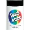 Rust-Oleum Touch n Tone Gloss Black Spray Paint 10 oz. (Pack of 6)
