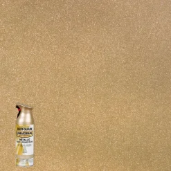 Rust-Oleum Universal Metallic Gilded Brass Spray Paint 11 oz.