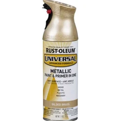 Rust-Oleum Universal Metallic Gilded Brass Spray Paint 11 oz.