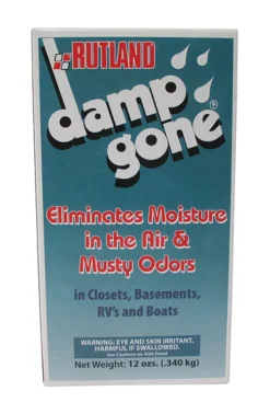 Rutland Damp Gone 12 oz. No Scent Moisture Absorbent (Pack of 12)