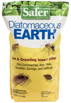 Safer Brand Dust Diatomaceous Earth 4 lb. (Pack of 4)