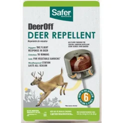 Safer Deer Off Repellent Station Stake For Deer 6 pk (Pack of 6)