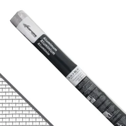 Saint-Gobain ADFORS 24 in. W X 7 ft. L Silver Aluminum Insect Screen Cloth