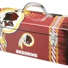 Sainty International Steel Washington Redskins Art Deco Tool Box 33 lbs. Capacity, 7.1 W x 7.75 H in.