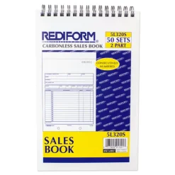 SALES BOOK 7-7/8X5-1/2"