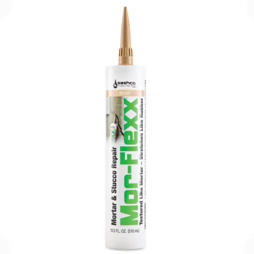 Sashco Beige Acrylic Rubber Caulk 10.5 oz. (Pack of 12)