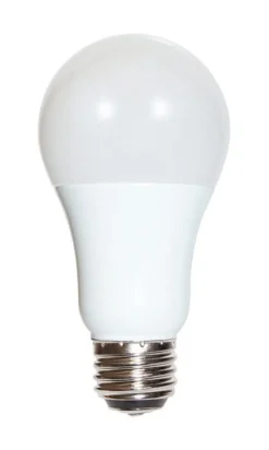 Satco A19 E26 (Medium) LED Bulb Warm White 30/70/100 Watt Equivalence 1 pk
