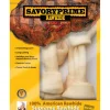 Savory Prime Large Adult Knotted Bone Natural 8-9 in. L 4 pk