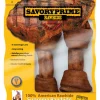 Savory Prime Supreme Large Adult Knotted Bone Beef 6-7 in. L 2 pk