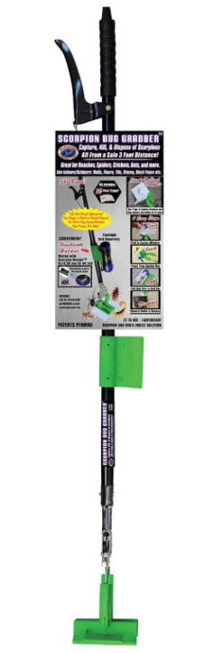 Scorpion Bug Grabber Multicolored Plastic Stick-N-Seal Traps