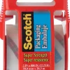Scotch 142 2 Clear Scotch Packaging Tape With Sure Start Dispenser