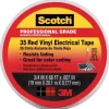 Scotch 3/4 in. W x 66 ft. L Red Vinyl Electrical Tape (Pack of 10)