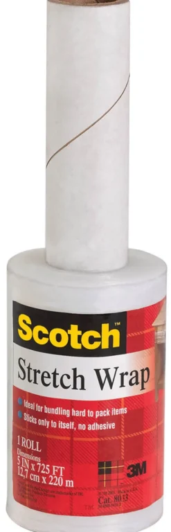 Scotch 5 in. W X 725 ft. L Stretch Wrap
