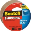 Scotch 1.88 in. W X 54.6 yd L Heavy Duty Packaging Tape Tan