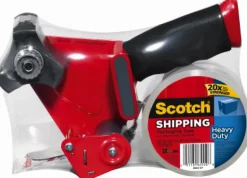 Scotch 1.88 in. W X 54.6 yd L Packaging Tape with Dispenser