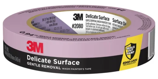Scotch 0.94 in. W X 60 yd L Purple Medium Strength Painter's Tape 1 pk