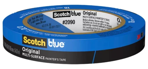 ScotchBlue 1.41 in. W X 60 yd L Blue Medium Strength Original Painter's Tape 1 pk