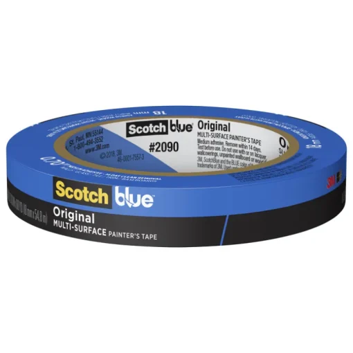 ScotchBlue 1.41 in. W X 60 yd L Blue Medium Strength Original Painter's Tape 1 pk
