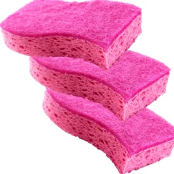 Scotch-Brite Delicate, Light Duty Sponge For Multi-Purpose 4.4 in. L 3 pk (Pack of 8)