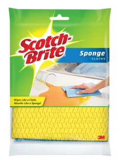 Scotch-Brite Delicate, Light Duty Scrubbing Cloths For All Purpose 6.8 in. L 2 pk (Pack of 12)