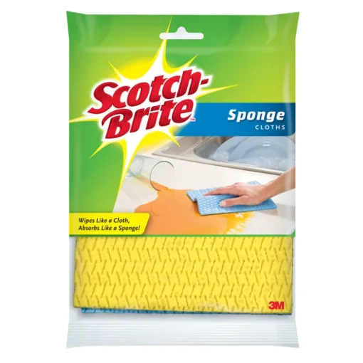 Scotch-Brite Delicate, Light Duty Scrubbing Cloths For All Purpose 6.8 in. L 2 pk (Pack of 12)