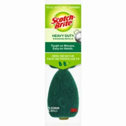 Scotch-Brite Heavy Duty Dishwand Scrubber Refill For Kitchen 2 pk
