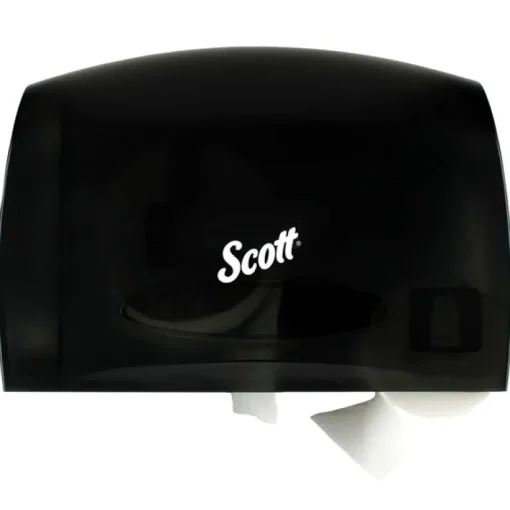 Scott Essential Coreless Black Toilet Paper Dispenser