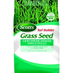 Scotts Centipede Grass Full Sun Seed/Mulch and Fertilizer 2000 sq. ft. Coverage 5 lbs.