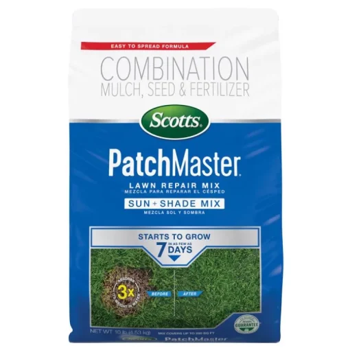 Scotts PatchMaster Mixed Sun or Shade Grass Spot Repair Seed 10 lb